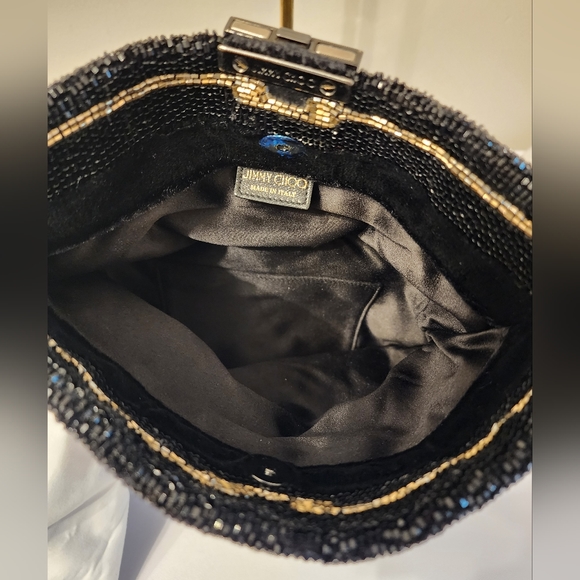 Jimmy Choo Chandra black clutch - Picture 6 of 7